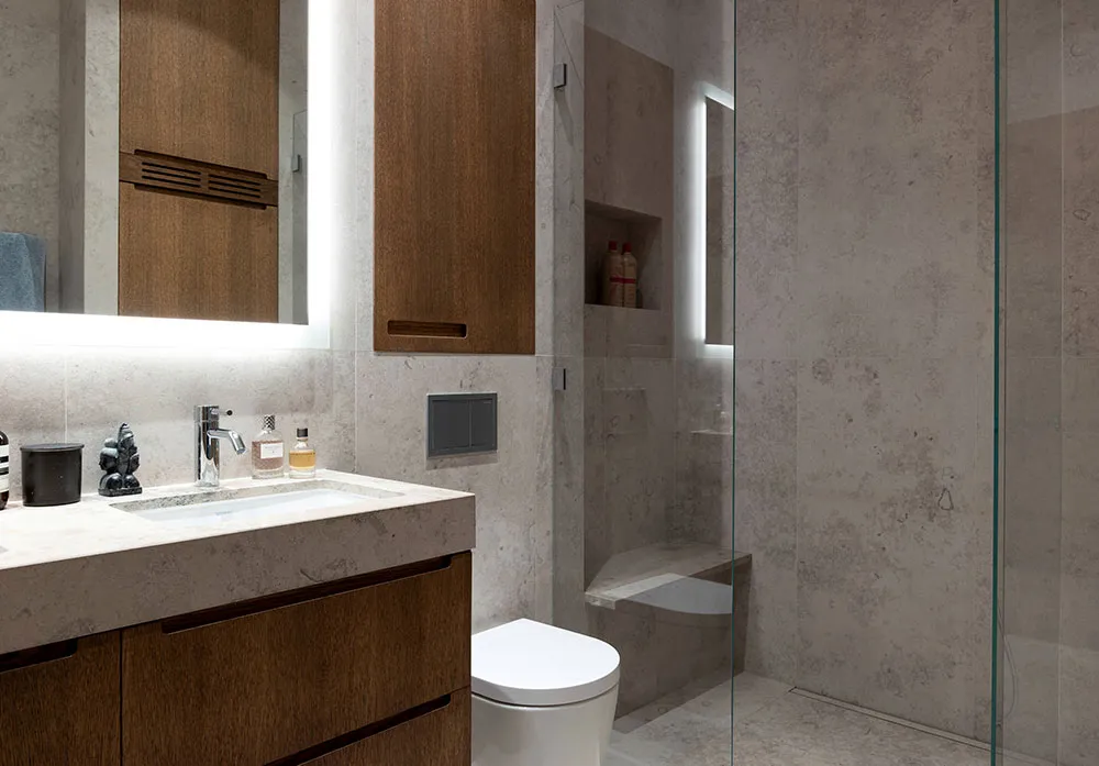 Уютный скандинавский интерьер с обилием предметов декора (101 кв. м) - Gallery image 21