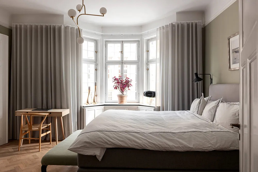 Синяя гостиная и нотки английского стиля: квартира в Стокгольме (83 кв. м) - Gallery image 12