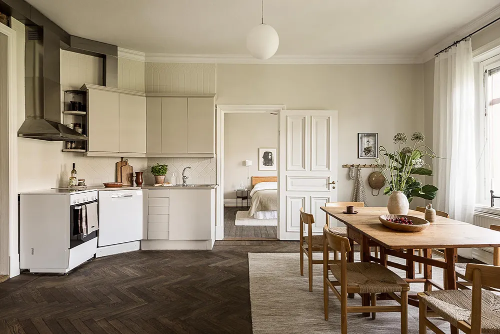 Ruhige Eleganz im Design einer schwedischen Wohnung (87 qm) - Gallery image 13