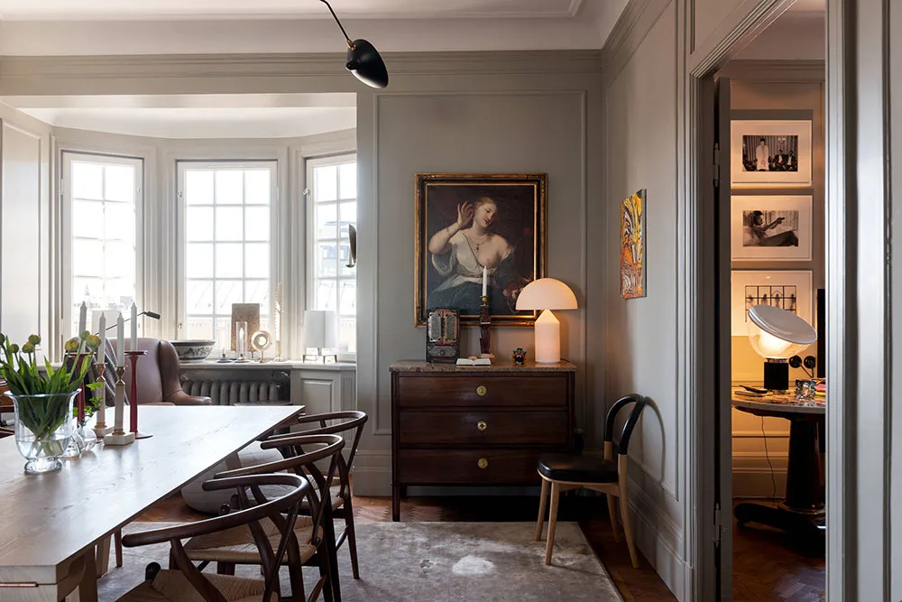 Уютный скандинавский интерьер с обилием предметов декора (101 кв. м) - Gallery image 5