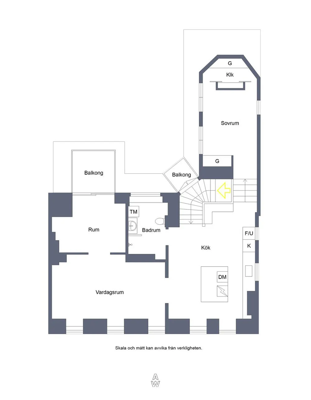 Style décor pour un espace élégant sous toit à Stockholm - Gallery image 37