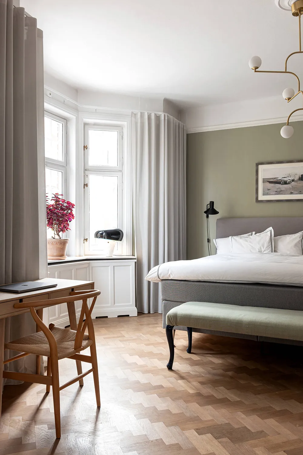 Синяя гостиная и нотки английского стиля: квартира в Стокгольме (83 кв. м) - Gallery image 14