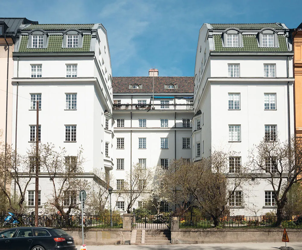 Miękki monochromatyczny wnętrze małego mieszkania w Stokholmie (38 m²) - Gallery image 15