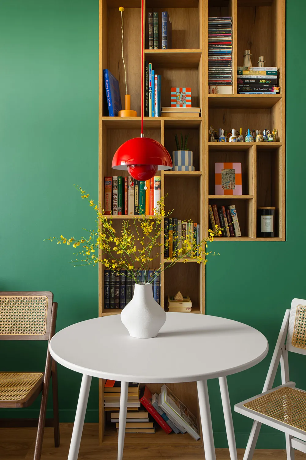 Colorful Design of a Small Apartment with Complex Layout in Almaty (45 sq. m) - Gallery image 3