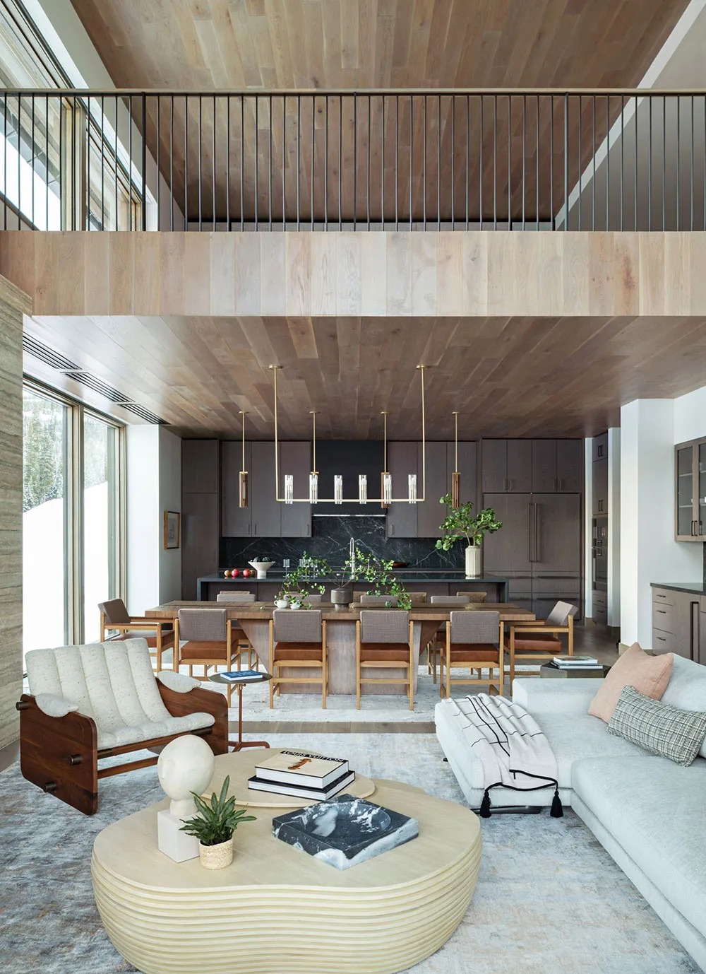 Interior elegante con vistas al complejo de esquí de Montaña - Gallery image 1