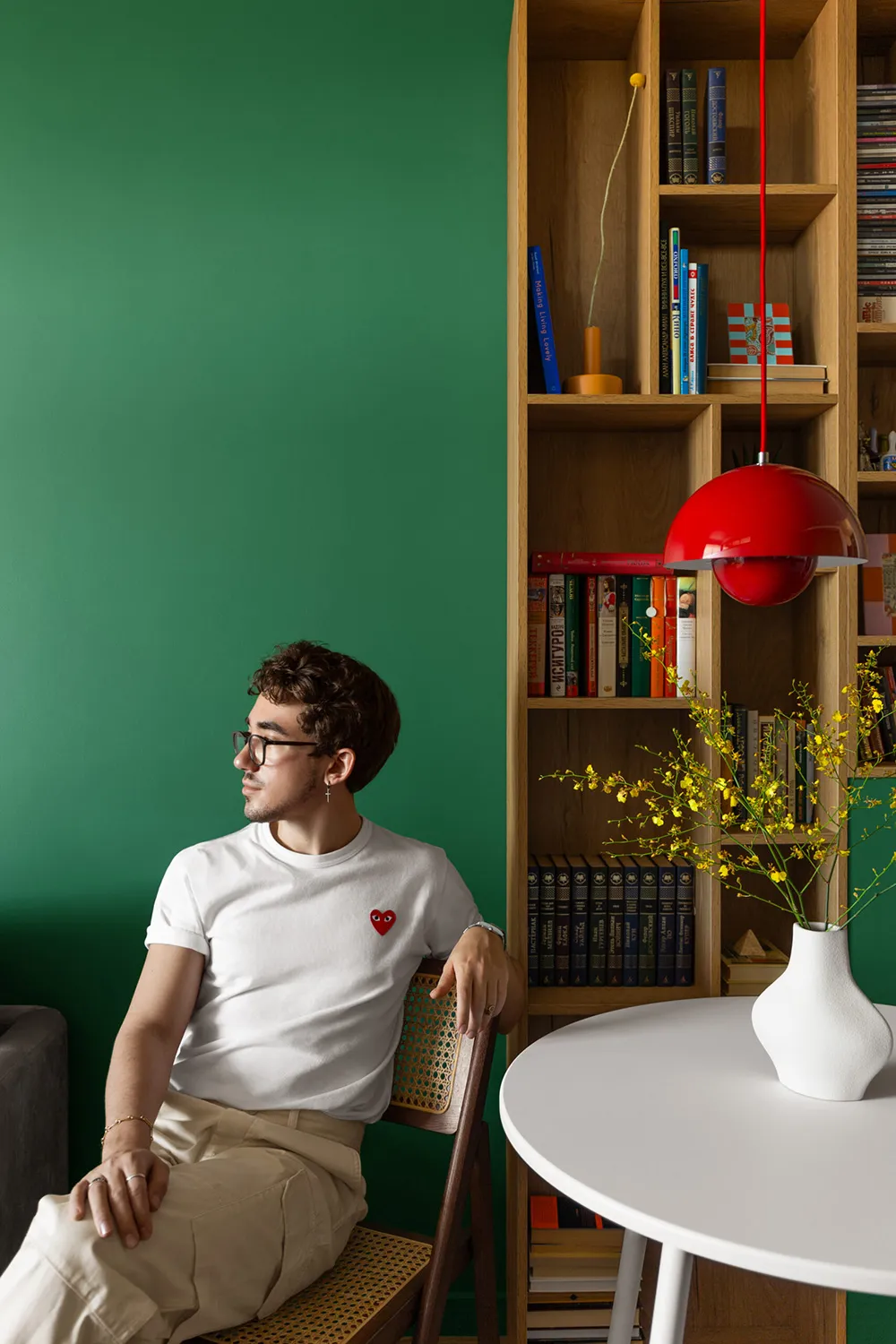 Colorful Design of a Small Apartment with Complex Layout in Almaty (45 sq. m) - Gallery image 9