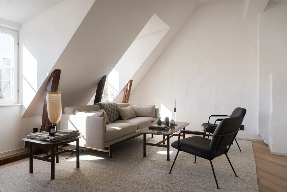 Style décor pour un espace élégant sous toit à Stockholm - Gallery image 20