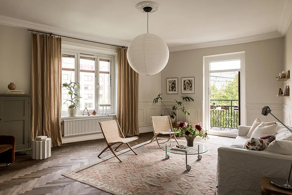 Ruhige Eleganz im Design einer schwedischen Wohnung (87 qm) - Gallery image 6