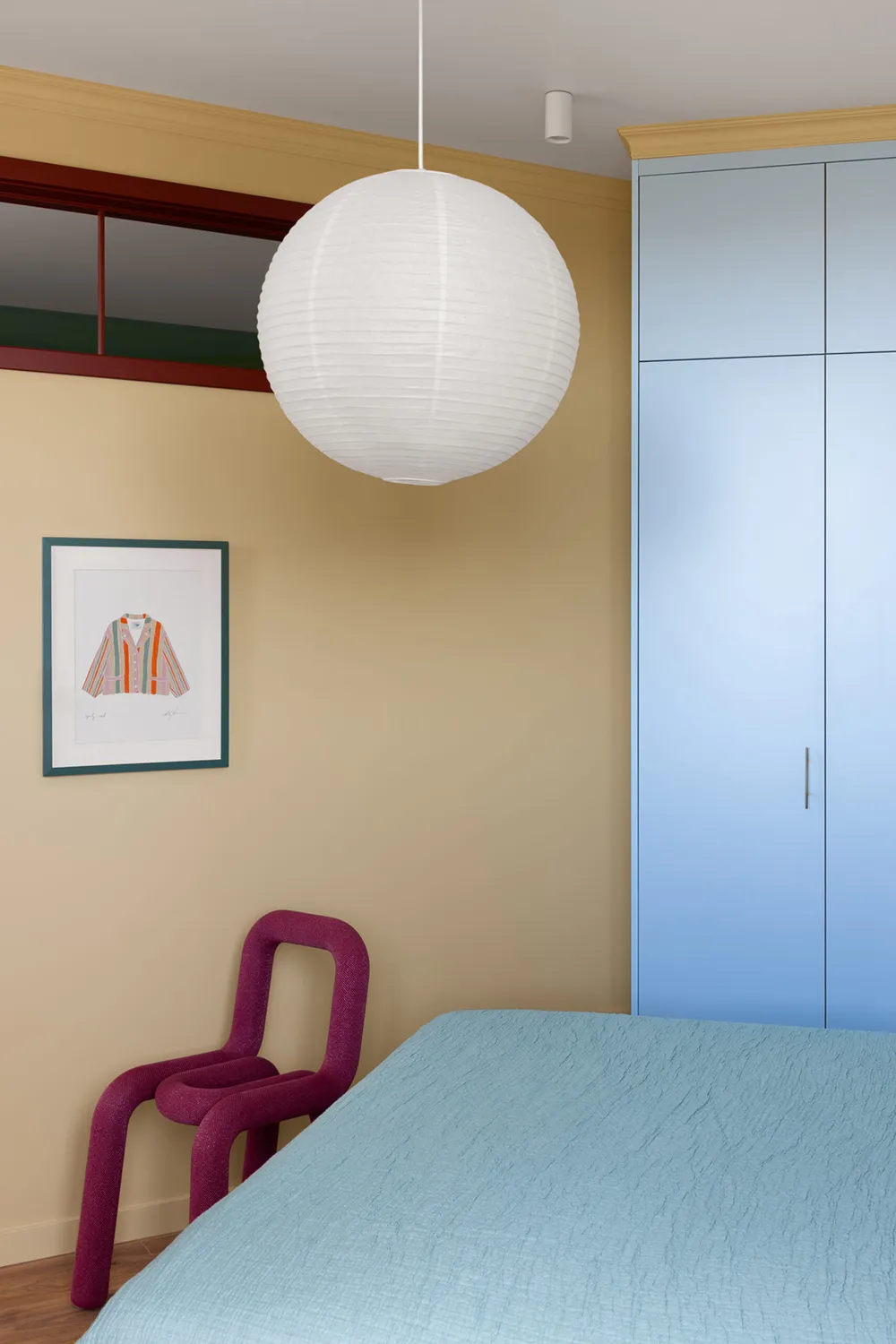 Colorful Design of a Small Apartment with Complex Layout in Almaty (45 sq. m) - Gallery image 6