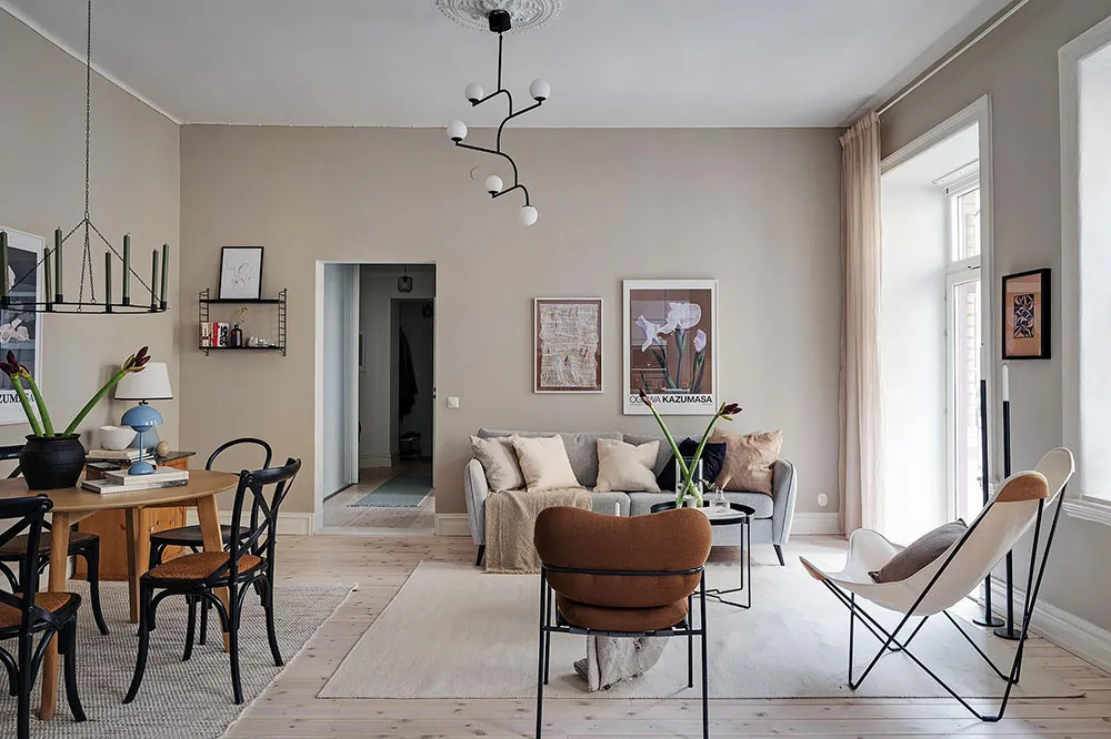 Beautiful Scandi Interior in Beige-Coffee Tone (61 sqm) - Gallery image 3
