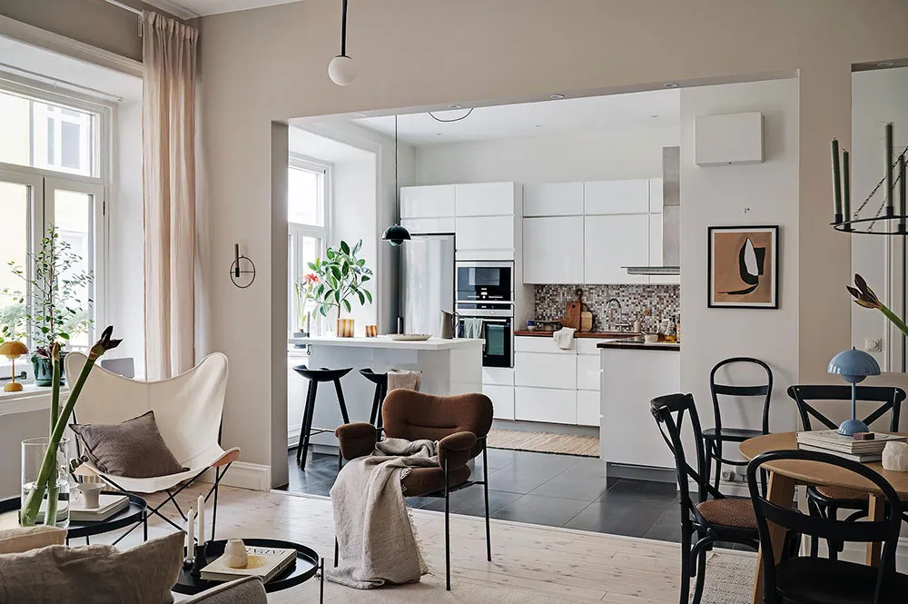 Beautiful Scandi Interior in Beige-Coffee Tone (61 sqm) - Gallery image 12