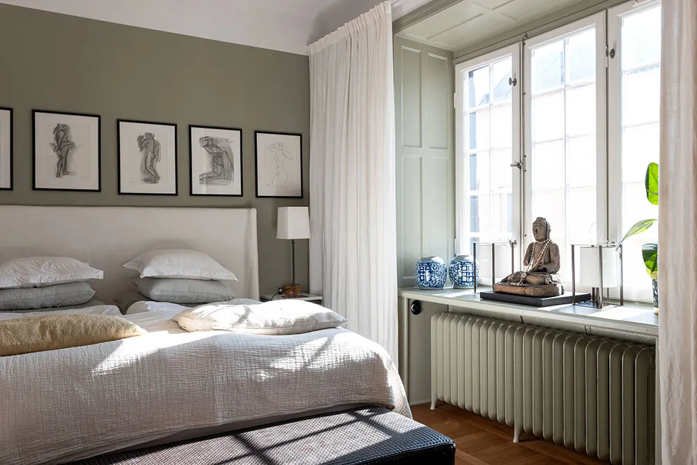 Уютный скандинавский интерьер с обилием предметов декора (101 кв. м) - Gallery image 18