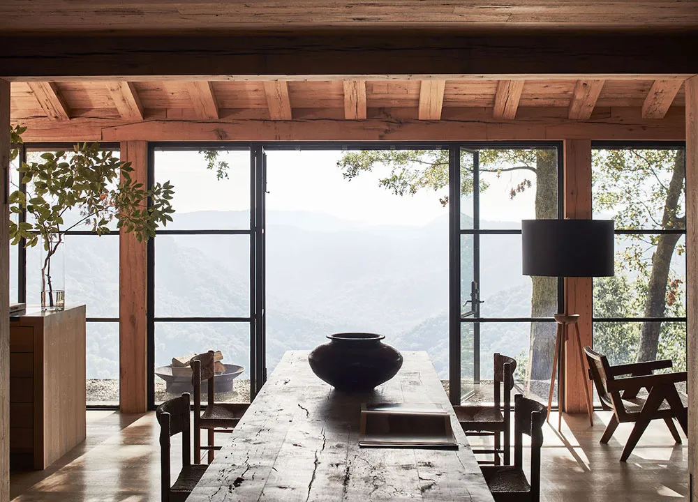 Un nid confortable et magnifique de designer dans les montagnes de la Caroline du Nord - Gallery image 8