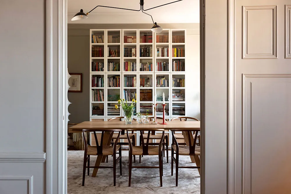 Уютный скандинавский интерьер с обилием предметов декора (101 кв. м) - Gallery image 11