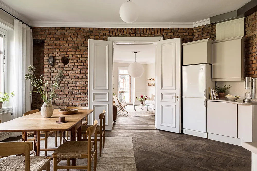 Ruhige Eleganz im Design einer schwedischen Wohnung (87 qm) - Gallery image 1