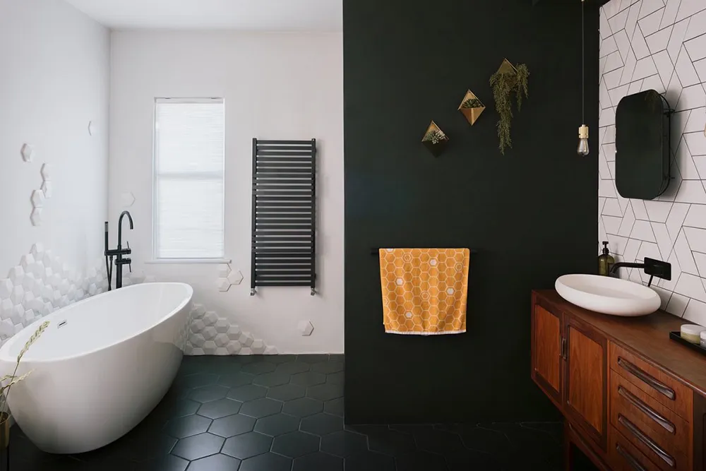 Frais tons de bleu dans le design d'un appartement victorien à Londres - Gallery image 7