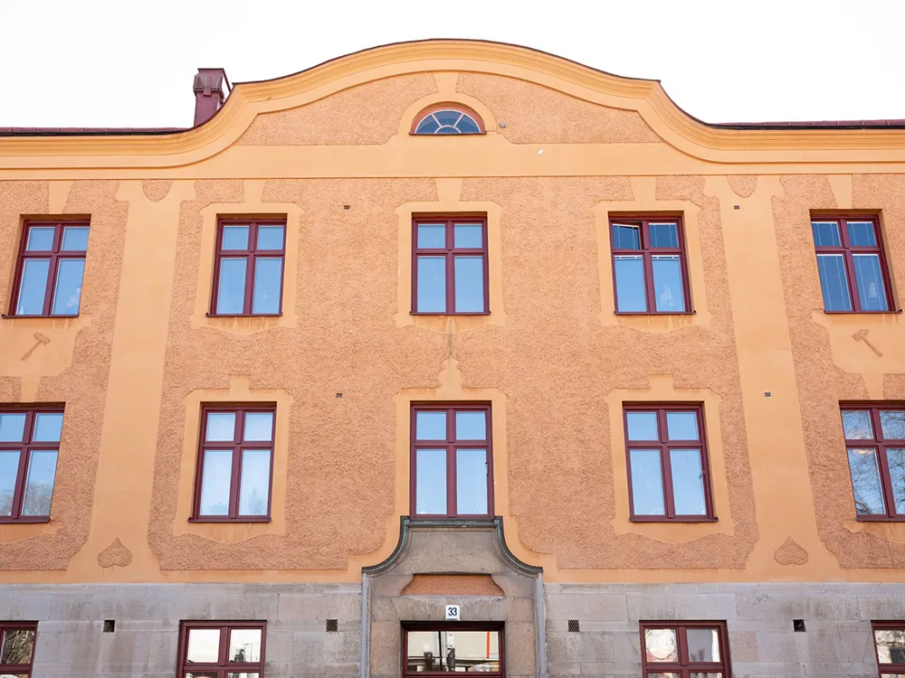 Petite appartement suédois avec des accents olivâtres (41 m²) - Gallery image 20