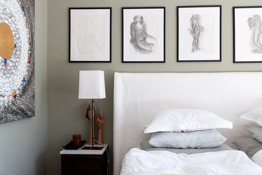 Уютный скандинавский интерьер с обилием предметов декора (101 кв. м) - Gallery image 19