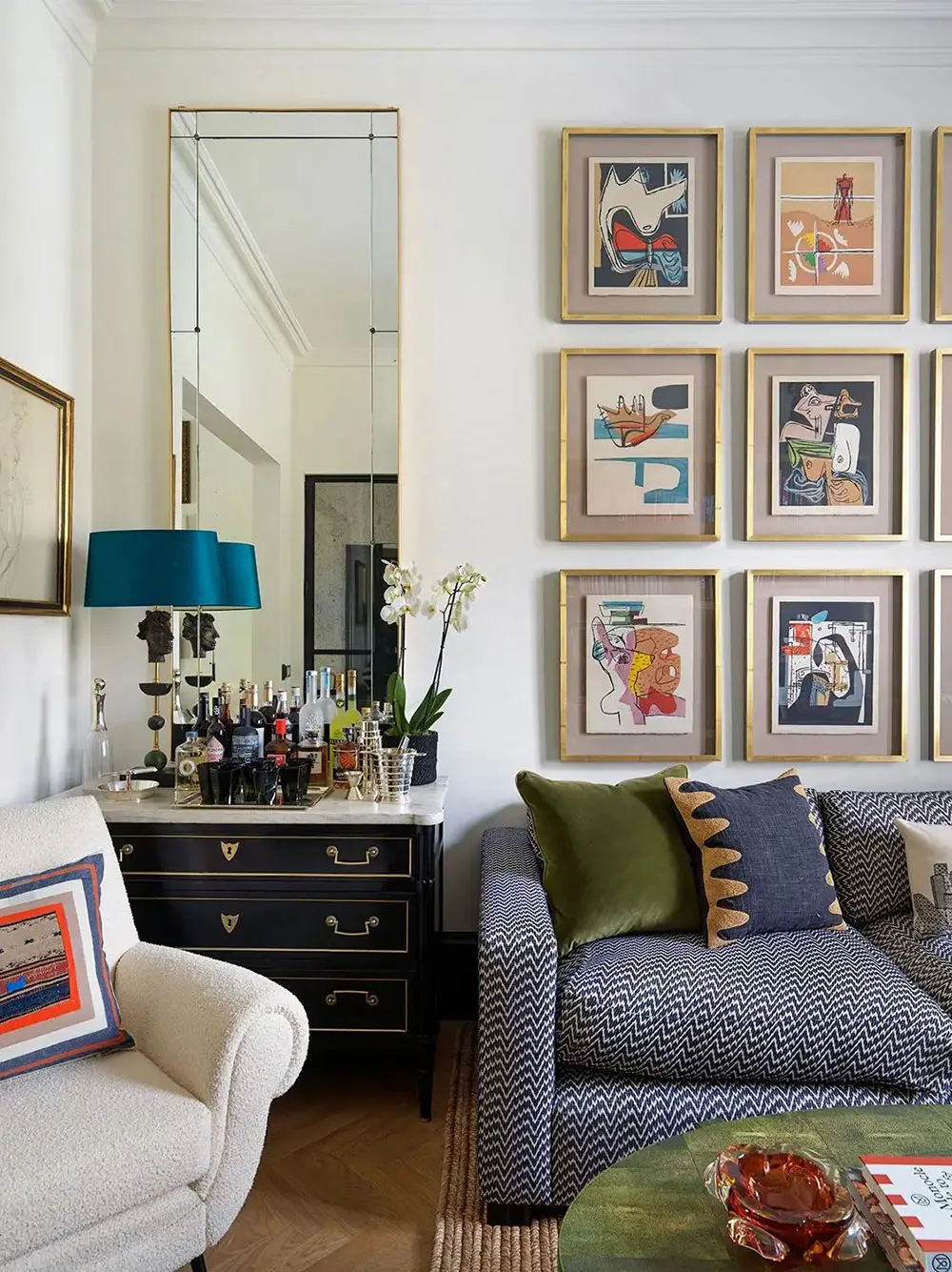 Estilo ecléctico en el diseño de un apartamento en Londres - Gallery image 2