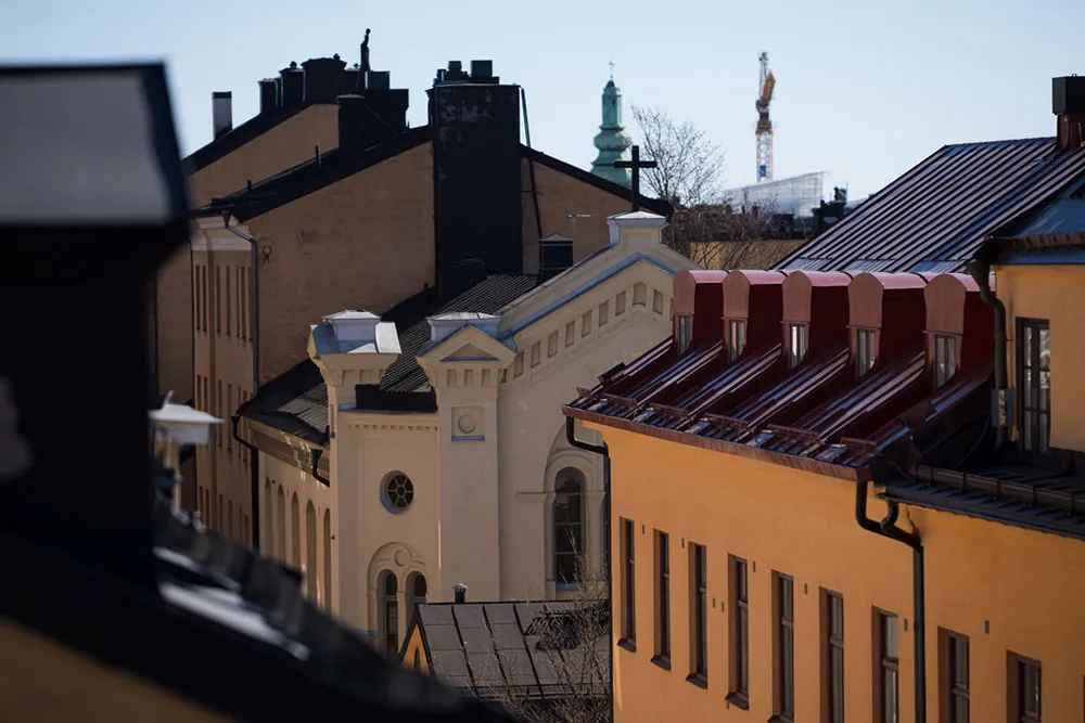 Style décor pour un espace élégant sous toit à Stockholm - Gallery image 16