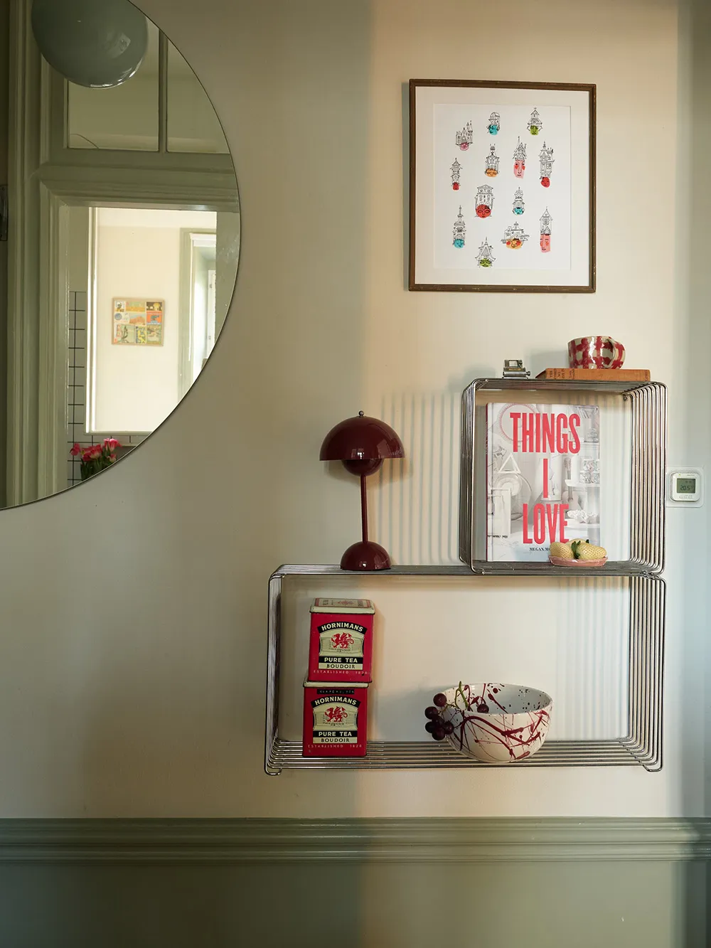 Petite appartement suédois avec des accents olivâtres (41 m²) - Gallery image 14