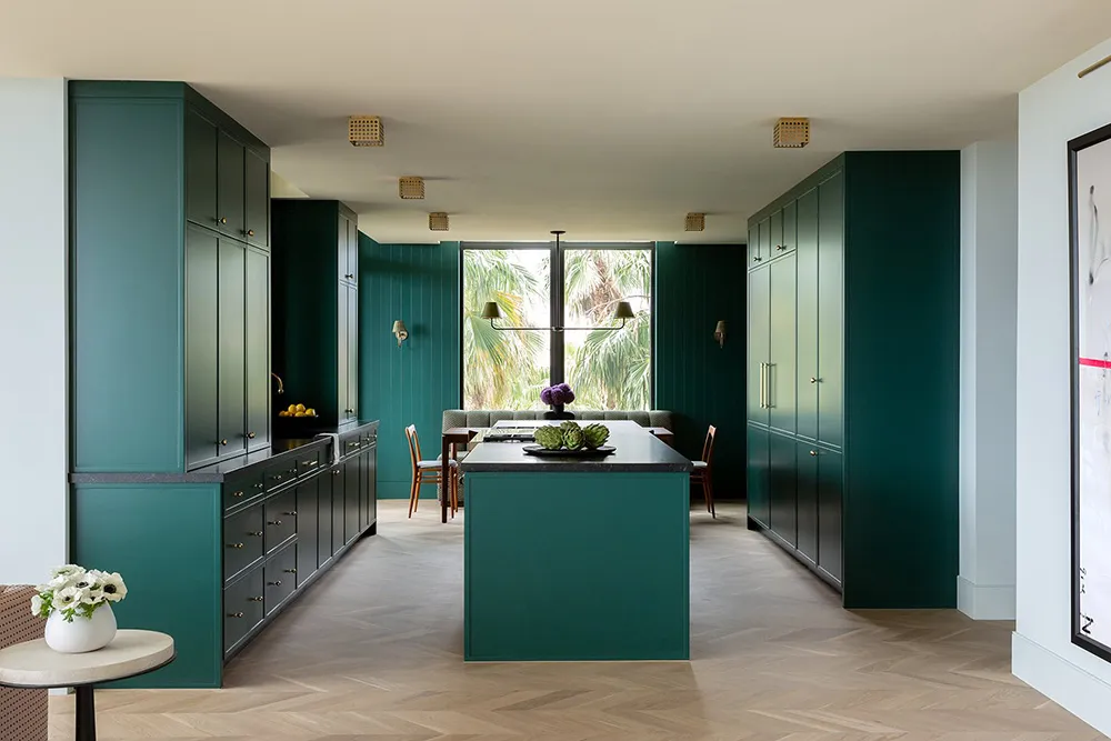 Couleurs fraîches et décoration tendance dans le design d'appartement à Las Vegas - Gallery image 6