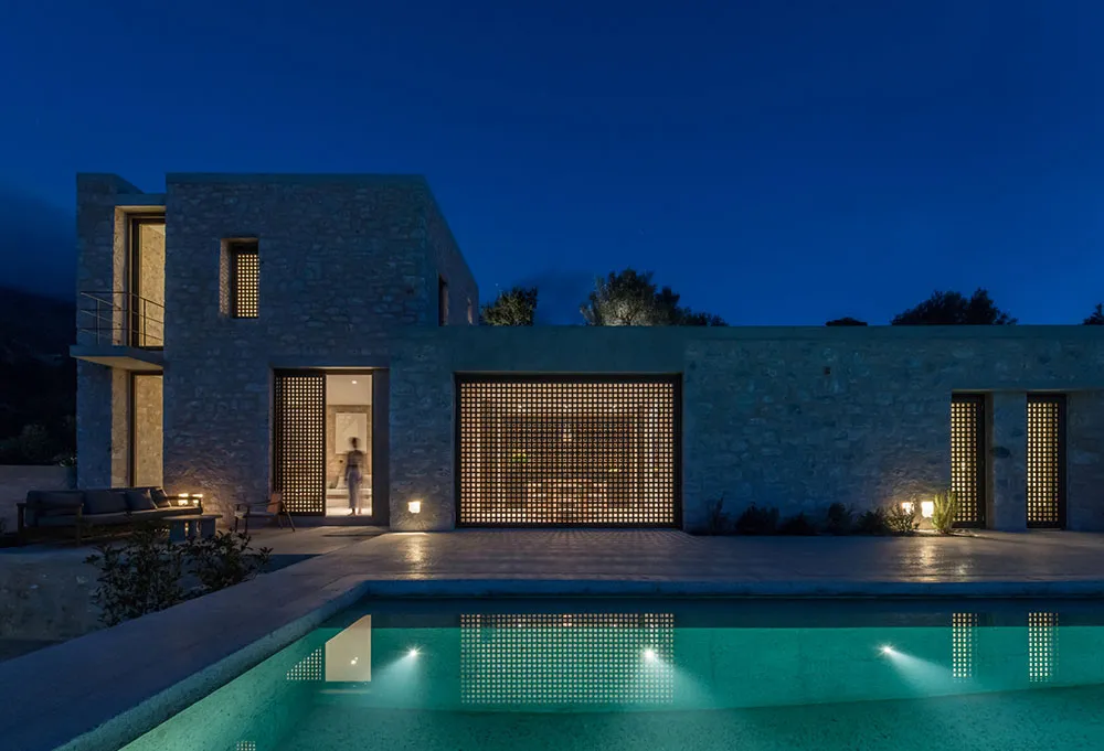 Un logement moderne chaleureux inspiré de la tradition des maisons en pierre en Grèce - Gallery image 21