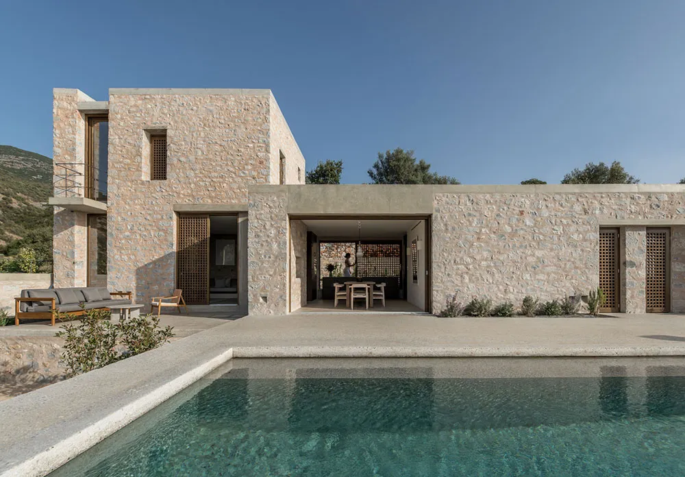 Un logement moderne chaleureux inspiré de la tradition des maisons en pierre en Grèce - Gallery image 10