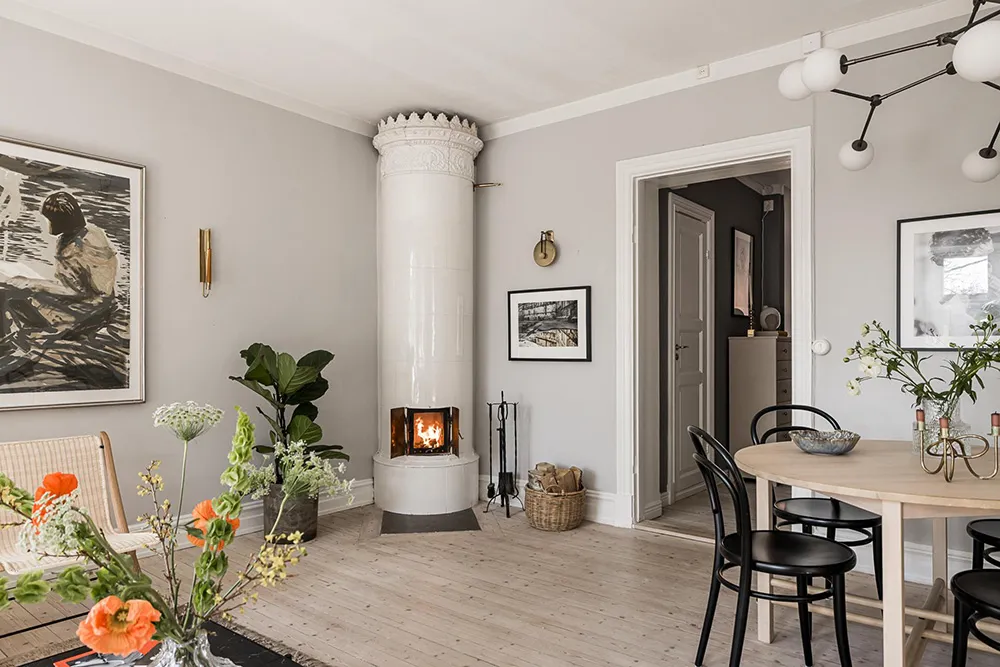 Приятные оттенки серого в дизайне шведской квартиры (90 кв. м) - Gallery image 15