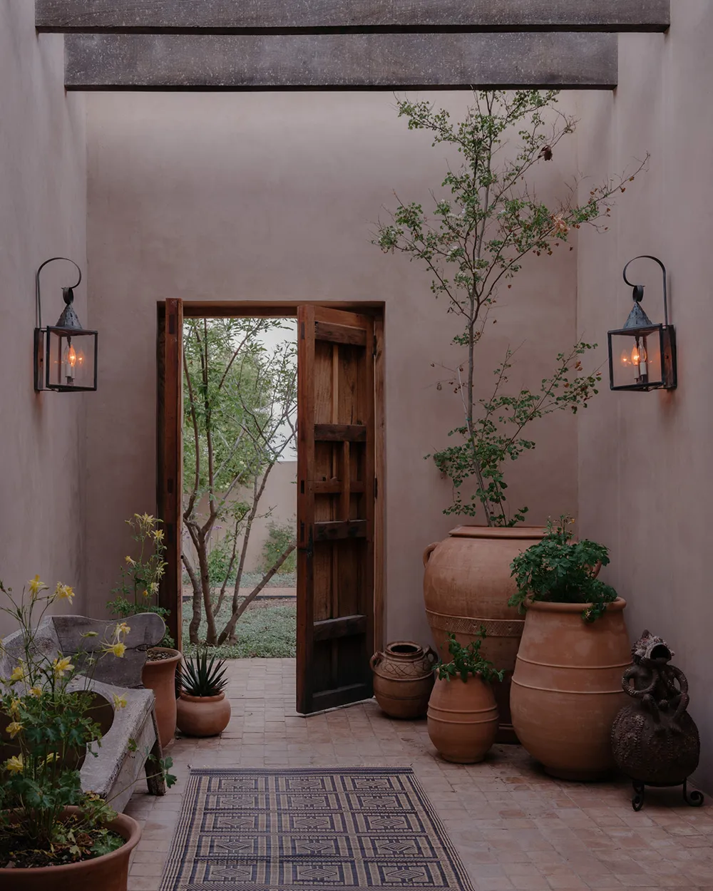 Interiores cálidos y influencia mexicana: hermosa residencia en Texas - 8
