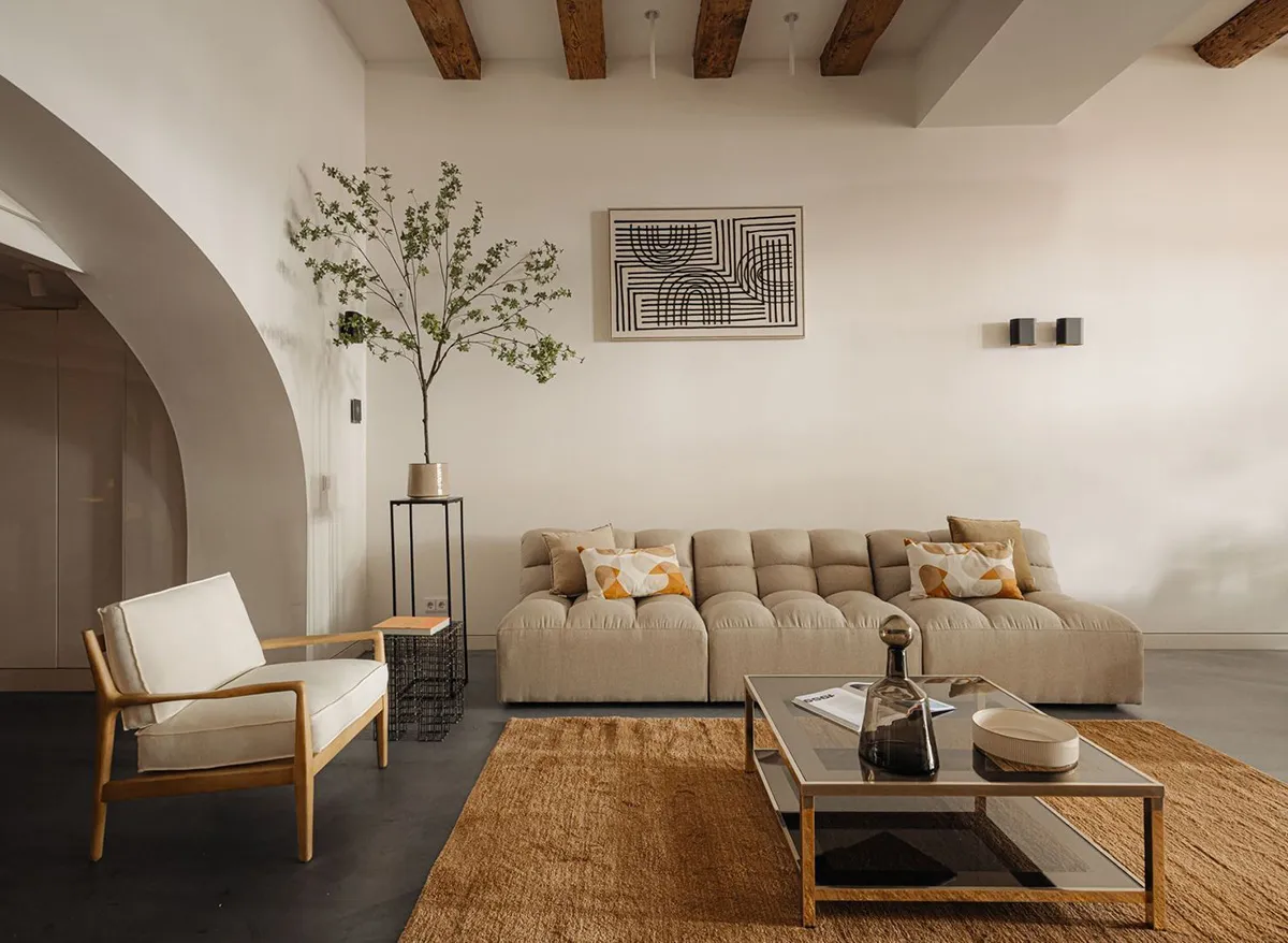 Średzie morza motywy w designie nowoczesnych apartamentów w Amsterdamie - Gallery image 9