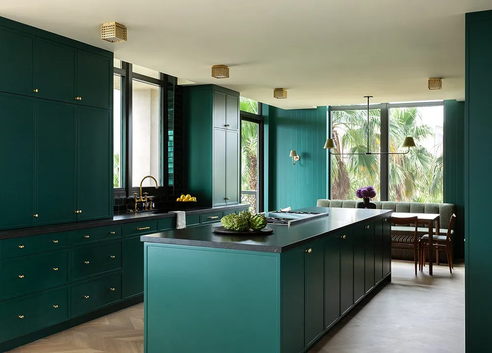 Couleurs fraîches et décoration tendance dans le design d'appartement à Las Vegas - Gallery image 7