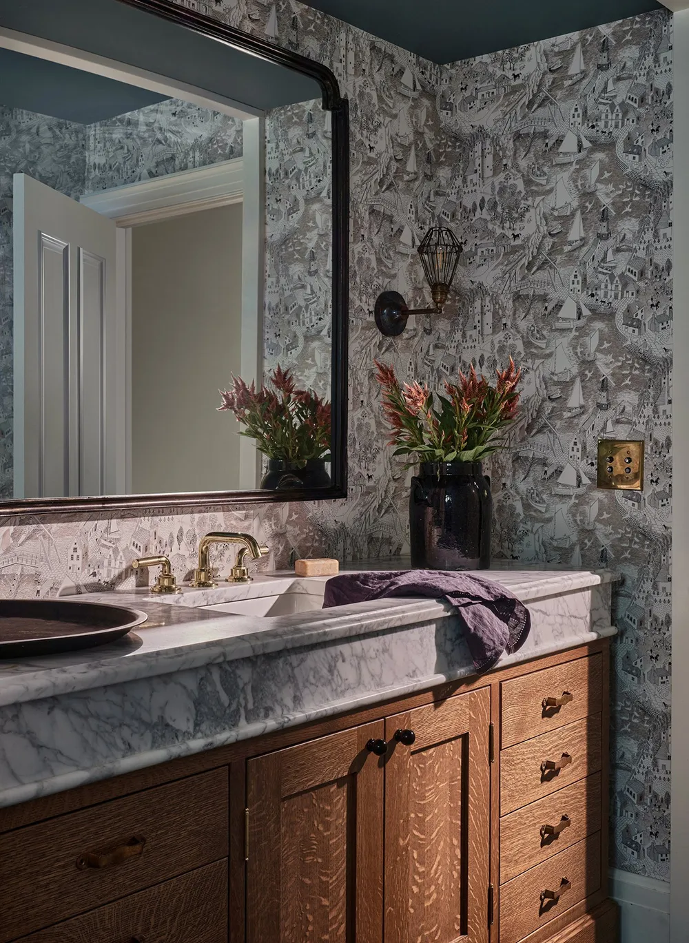 Excelente cocina en el diseño de una acogedora casa rural en Estados Unidos - Gallery image 29