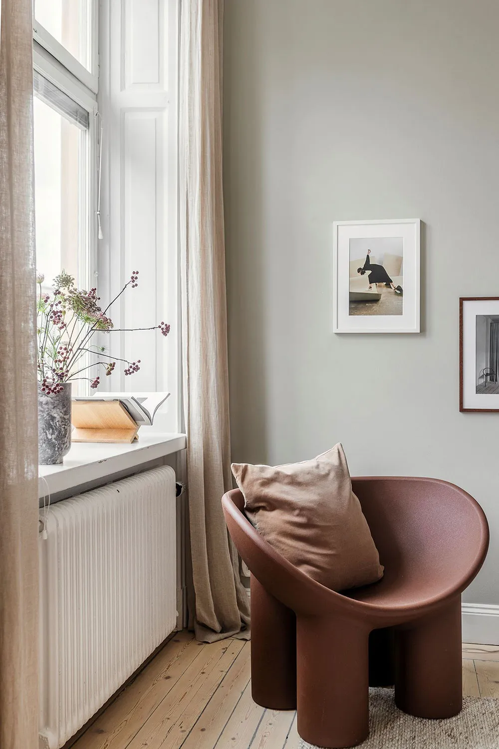 वार्म पेस्टल: स्टॉकहोम में एक आरामदायक, आधुनिक इंटीरियर (60 वर्ग मीटर) - Gallery image 16