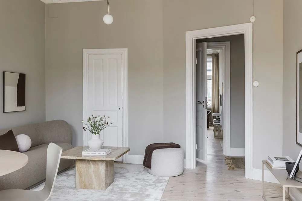 वार्म पेस्टल: स्टॉकहोम में एक आरामदायक, आधुनिक इंटीरियर (60 वर्ग मीटर) - Gallery image 11