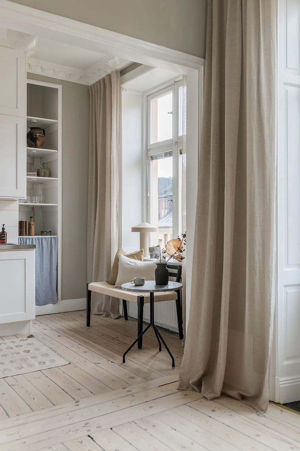 वार्म पेस्टल: स्टॉकहोम में एक आरामदायक, आधुनिक इंटीरियर (60 वर्ग मीटर) - Gallery image 9