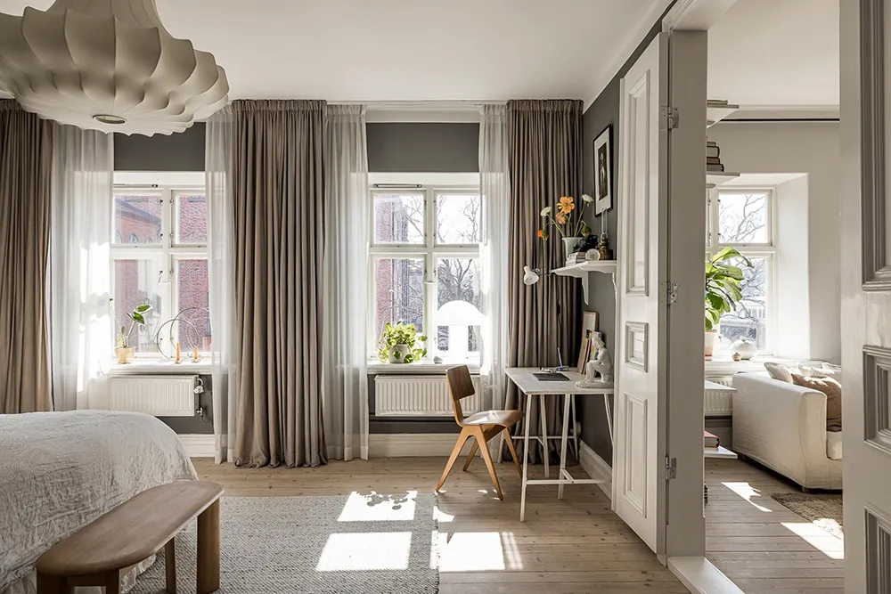 Приятные оттенки серого в дизайне шведской квартиры (90 кв. м) - Gallery image 10