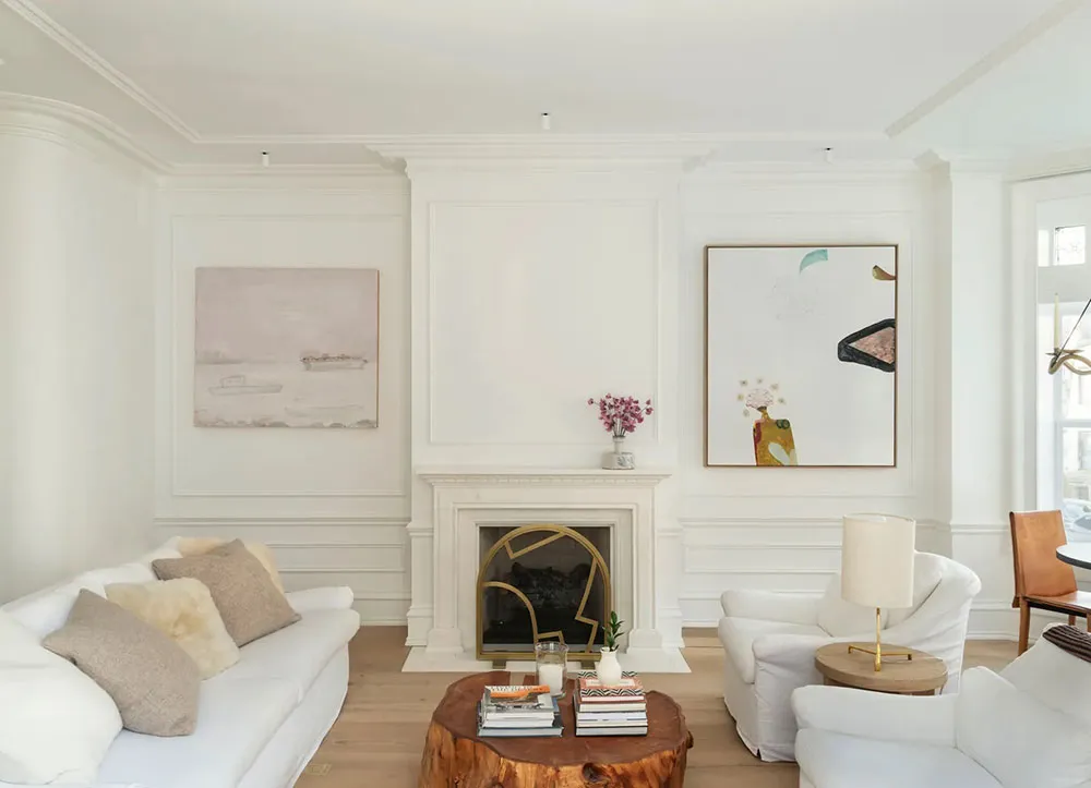 Uroczy taunhaus w Brooklynie, w którym panuje biały kolor - Gallery image 7