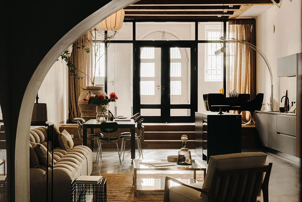 Średzie morza motywy w designie nowoczesnych apartamentów w Amsterdamie - Gallery image 3