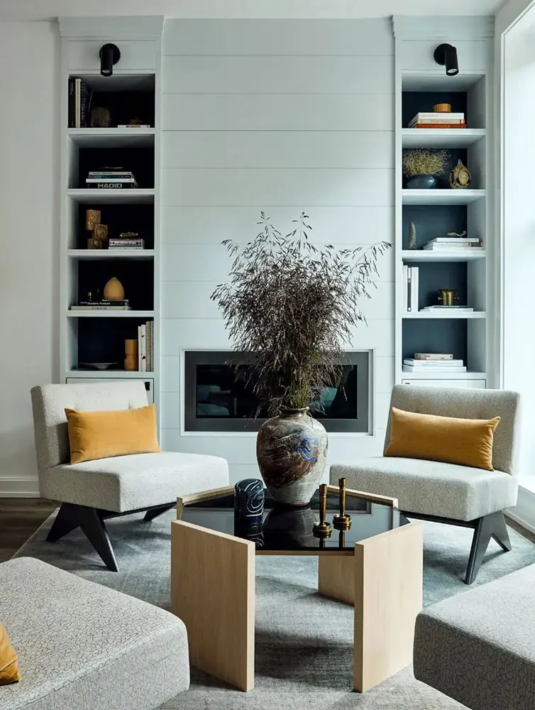 Intérieur moderne élégant mais confortable pour une famille de townhouse à New Jersey - Gallery image 2