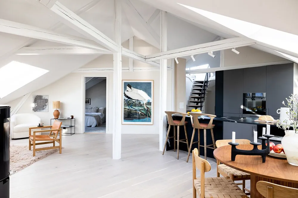 Style de vie sous le toit : appartement à Oslo - Gallery image 4
