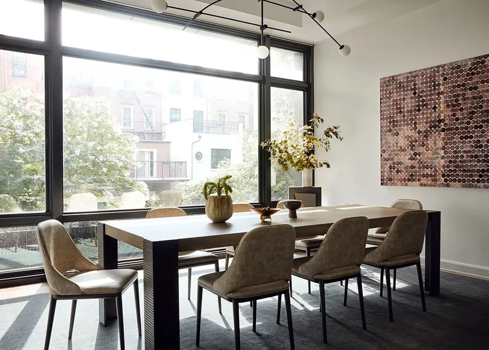 Intérieur moderne élégant mais confortable pour une famille de townhouse à New Jersey - Gallery image 3