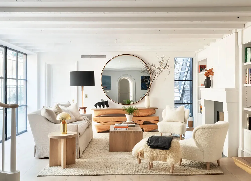 Uroczy taunhaus w Brooklynie, w którym panuje biały kolor - Gallery image 4