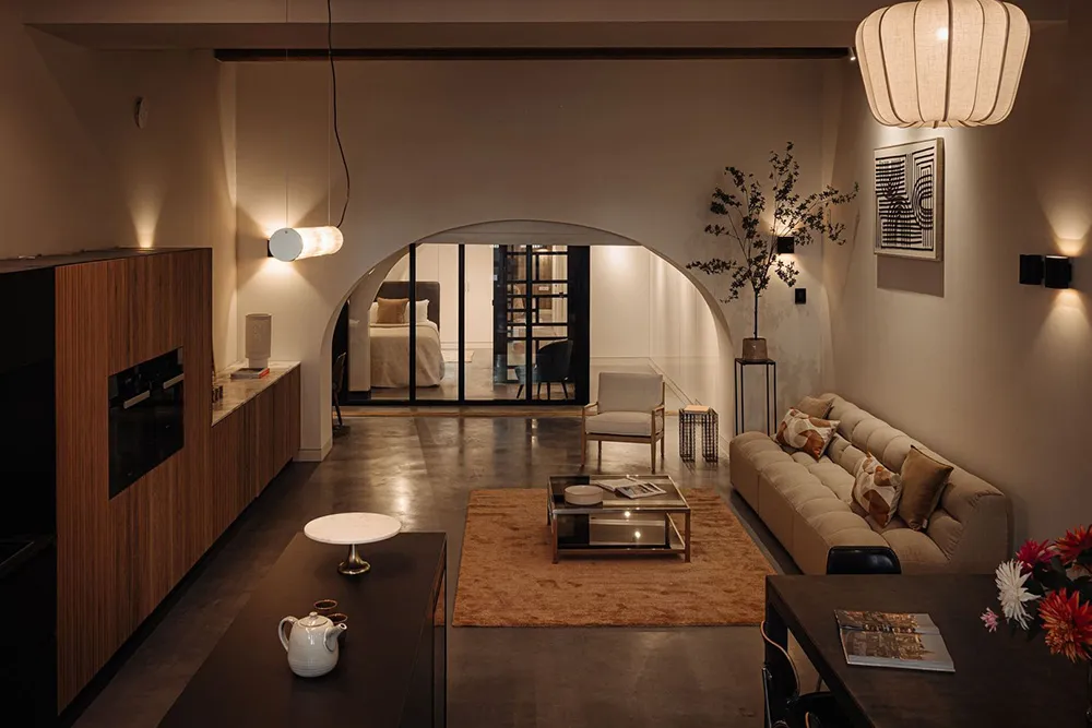 Średzie morza motywy w designie nowoczesnych apartamentów w Amsterdamie - Gallery image 21