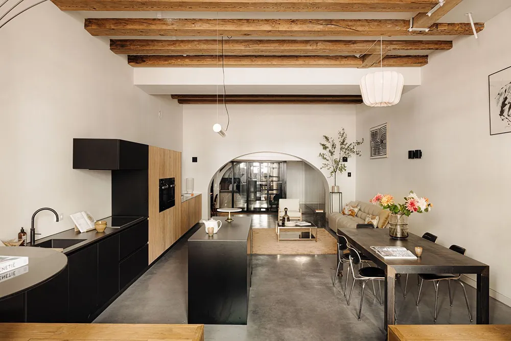 Średzie morza motywy w designie nowoczesnych apartamentów w Amsterdamie - Gallery image 2