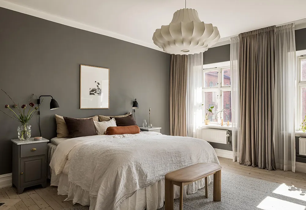 Приятные оттенки серого в дизайне шведской квартиры (90 кв. м) - Gallery image 8