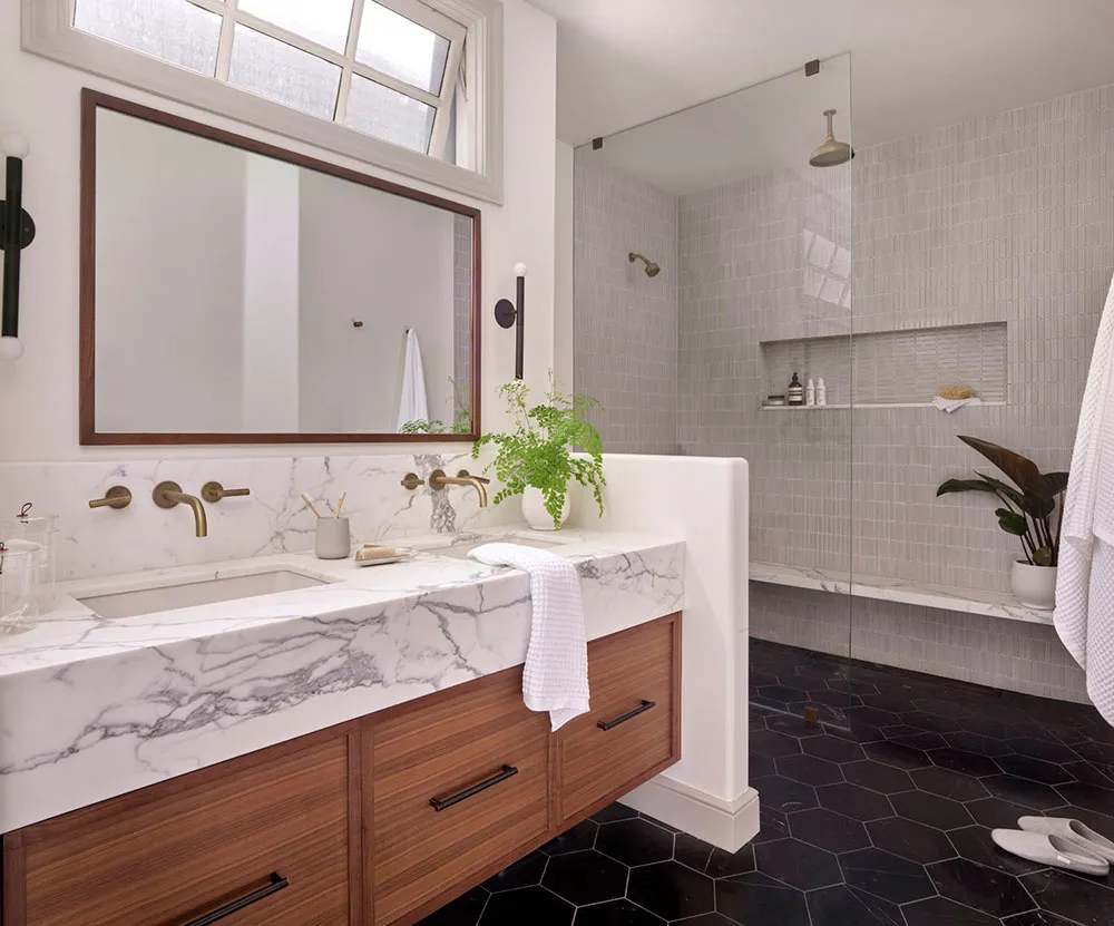 Frischer, ruhiger, eleganter Interieur eines historischen Townhouses in San Francisco - Gallery image 17