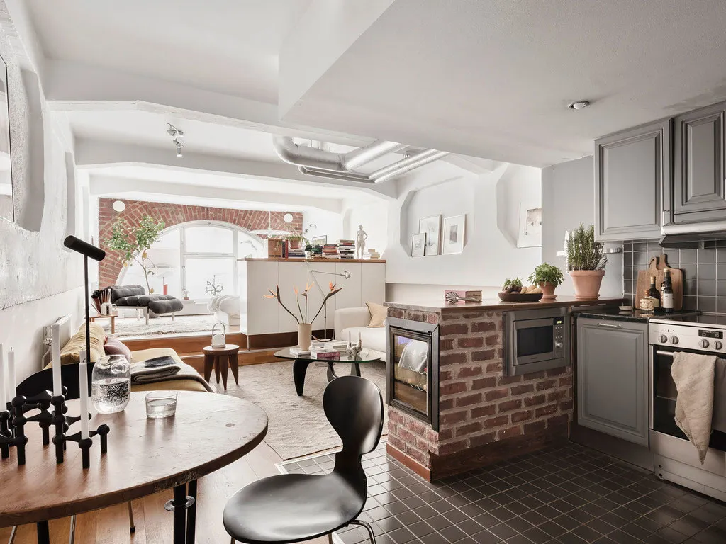 Kleine Wohnung in Göttingen mit Industriedesign (45 qm) - Gallery image 10