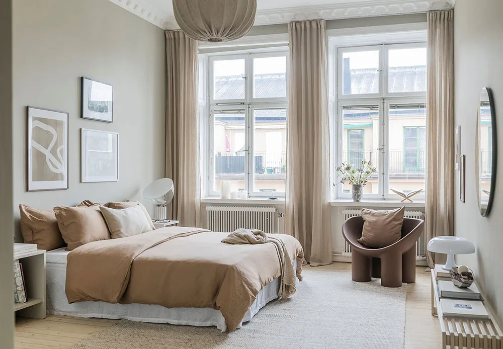 वार्म पेस्टल: स्टॉकहोम में एक आरामदायक, आधुनिक इंटीरियर (60 वर्ग मीटर) - Gallery image 13