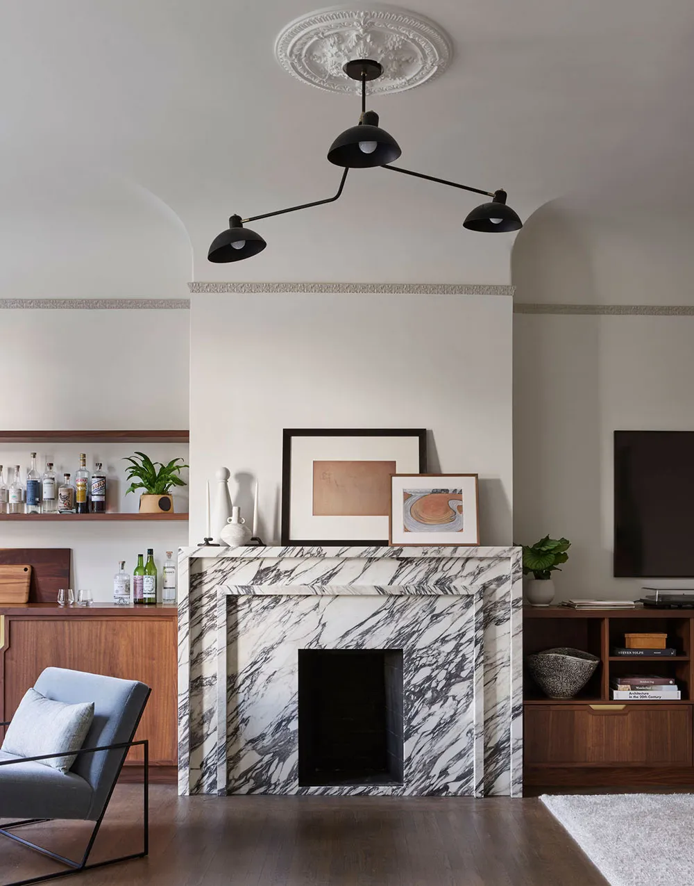 Frischer, ruhiger, eleganter Interieur eines historischen Townhouses in San Francisco - Gallery image 3